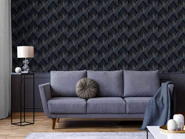 tapet albastru galactik l96701