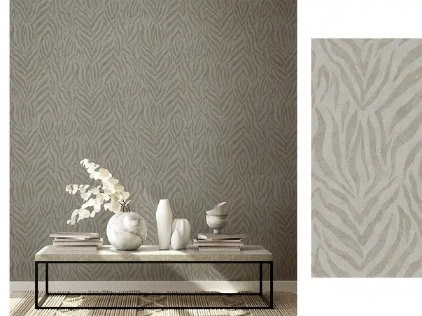 tapet animal print pentru dormitor living