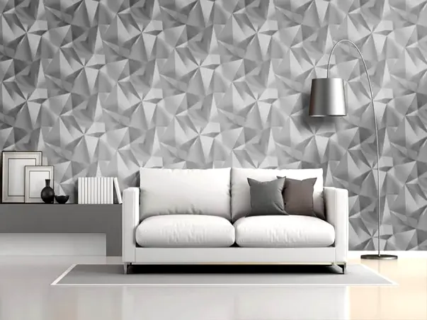 tapet argintiu reflets L77129