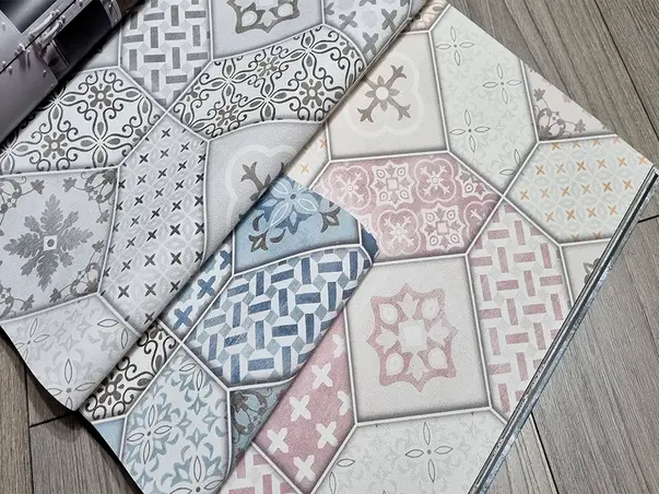 tapet bucatarie imitatie faianta