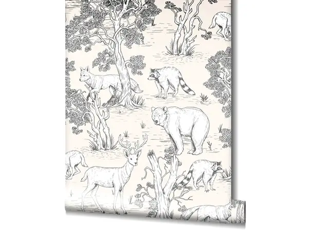 tapet camera copii animale 45809