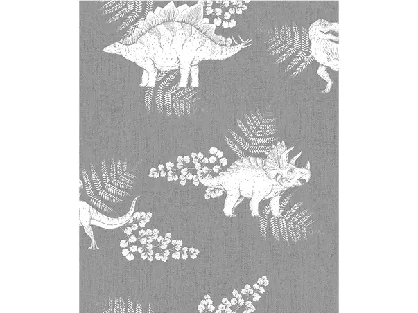 tapet camera copii cu dinozauri marbur