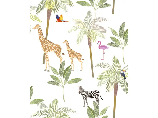 tapet camera copii jungla marburg