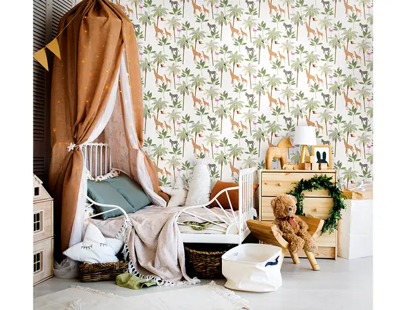 tapet camera copii jungla marburg little adventures