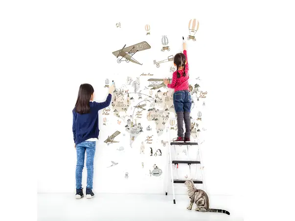 tapet camera copiilor harta lumii marburg 45858