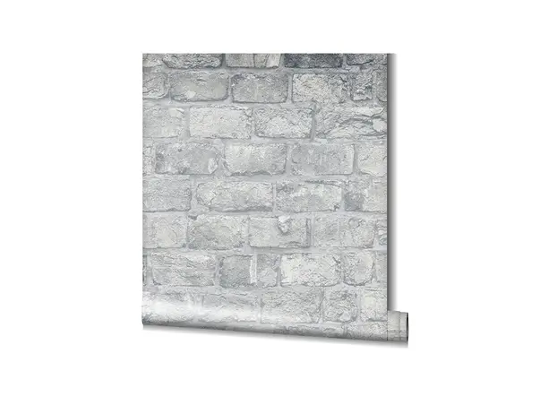 tapet caramida gri deschis