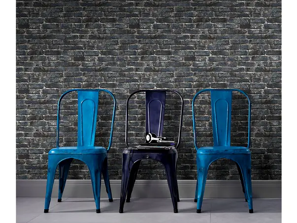 tapet caramida gri inchis erismann 1016847