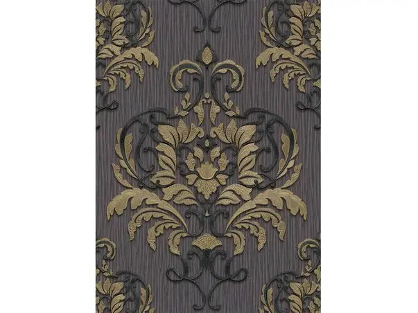 tapet clasic gri inchis spotlight 1010234