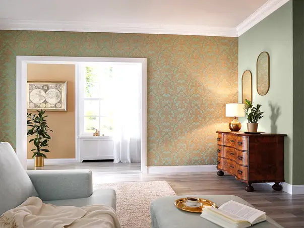 tapet clasic verni bej rasch 570632