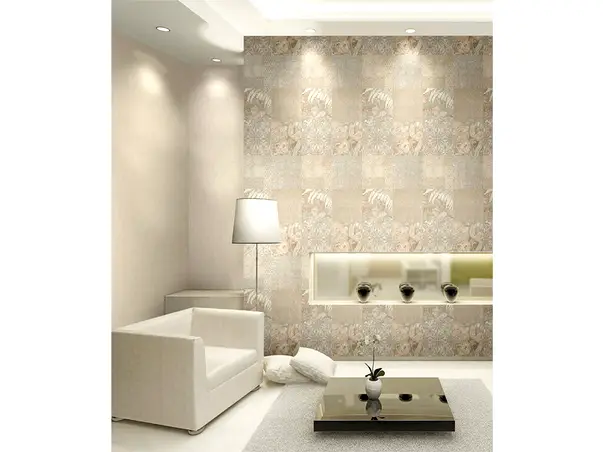 tapet colaj floral bej zambaiti z41216