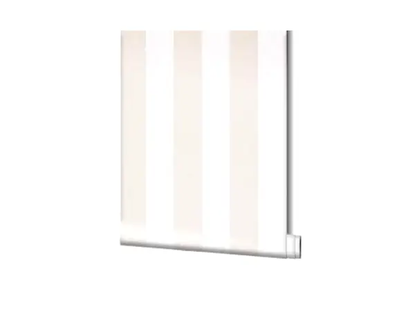 tapet cu dungi alb crem