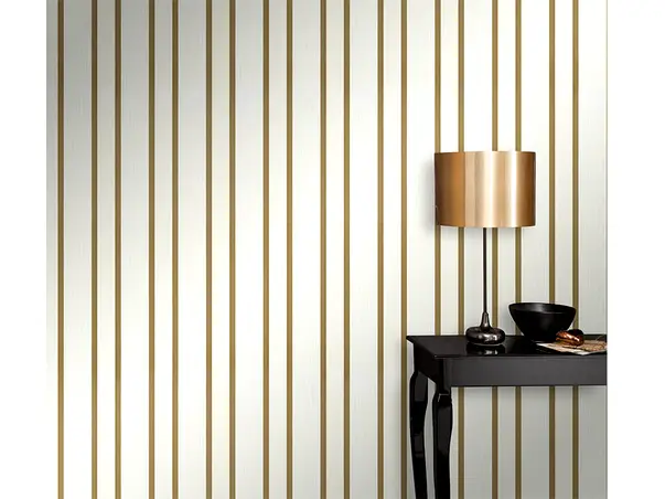 tapet cu dungi bej 1010330