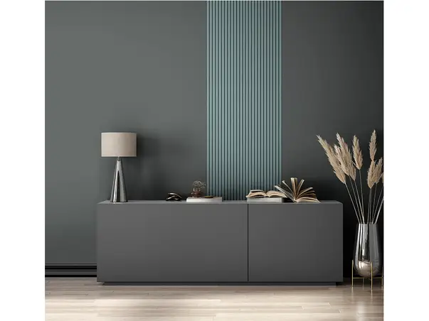 tapet cu dungi tip panou decorativ riflaje