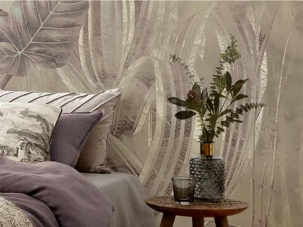 tapet cu flori si libelule komar x71092