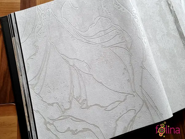 tapet decorativa alb unt