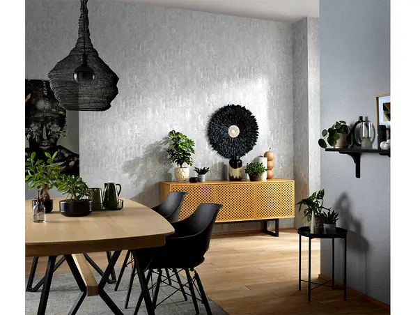 tapet decorativa gri deschis