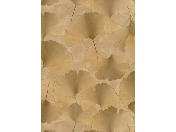 tapet dormitor bej auriu metalic