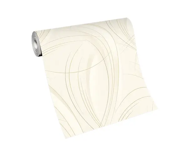 tapet dormitor elegant crem