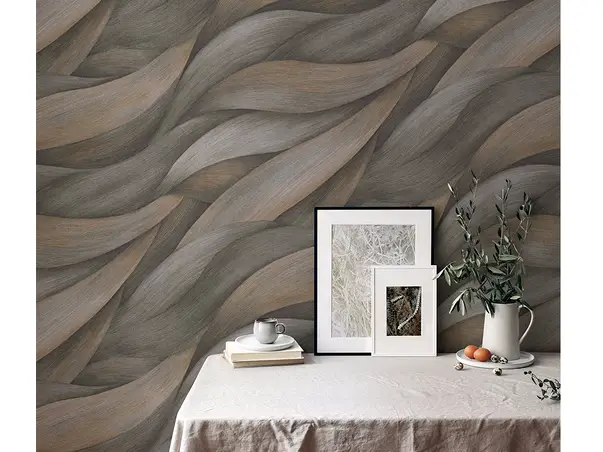 tapet dormitor maro elegant