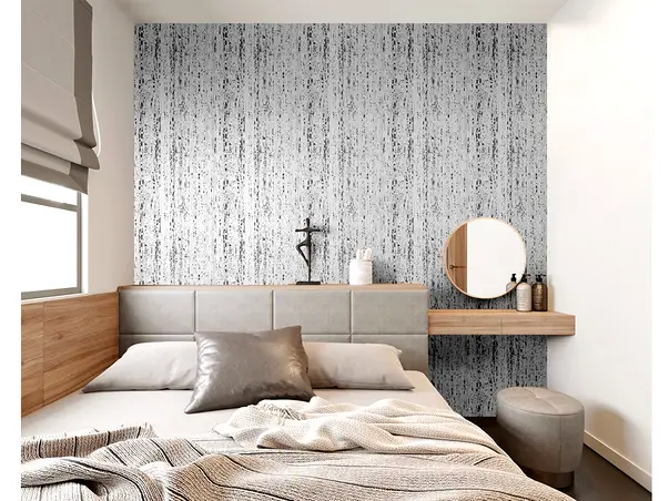 tapet dormitor piatra gri