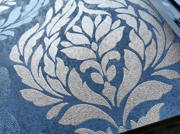 tapet elegant gri albastrui