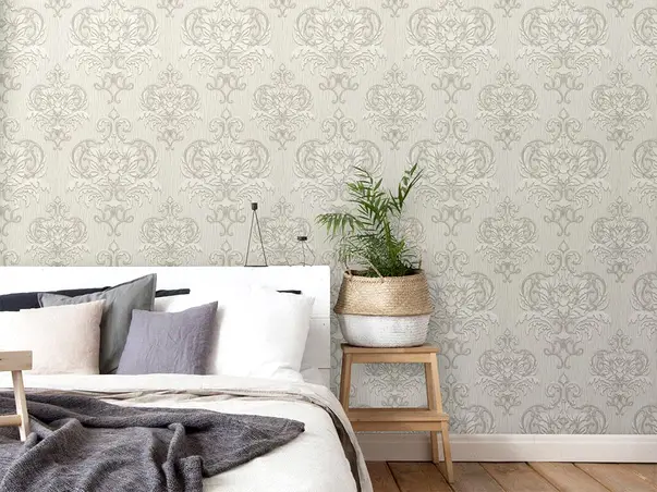 tapet elegant gri deschis