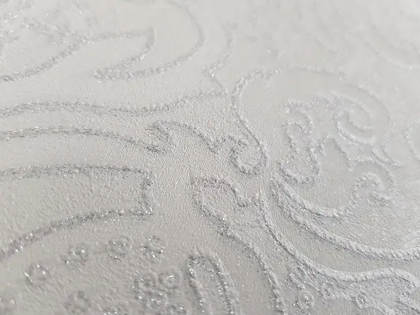 tapet floral alb alice