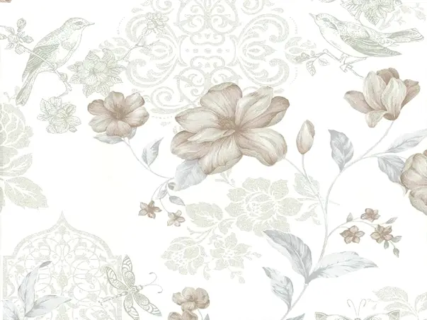 tapet floral clasic easy wall