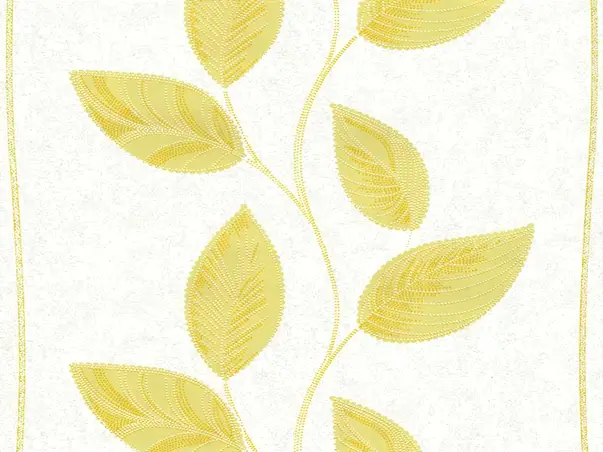 tapet floral galben easy wall