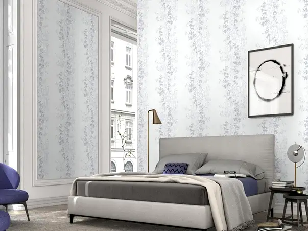 tapet floral gri erismann 1004731