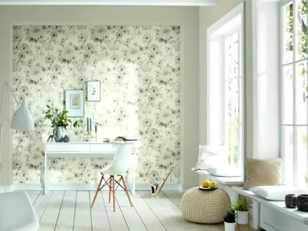 tapet floral gri erismann vlies gmk 1005131