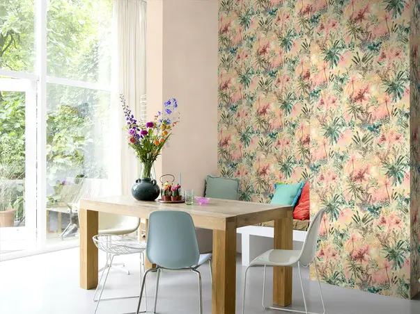 tapet floral modern home design 543032