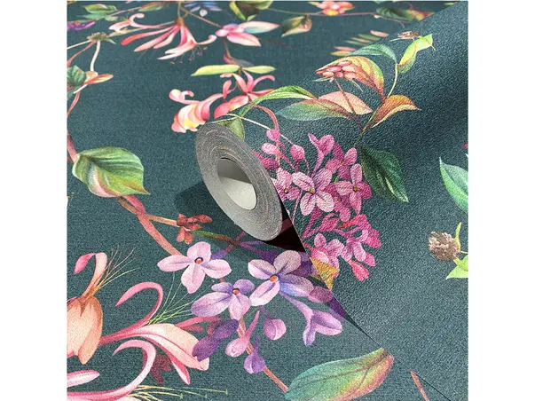 tapet floral pentru dormitor marburg 47454