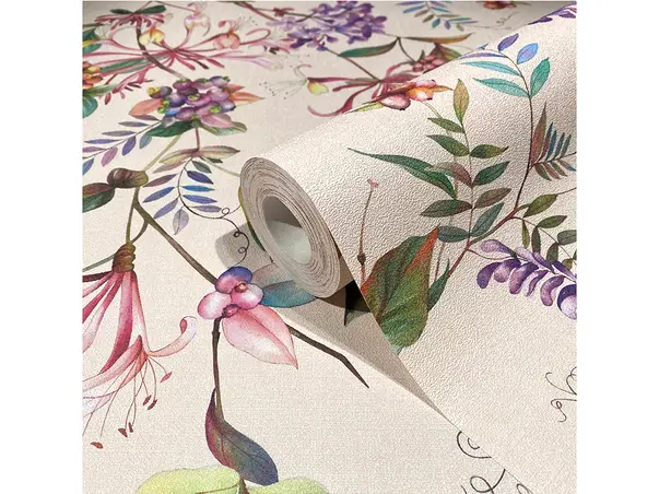 tapet floral pentru dormitor marburg 47457