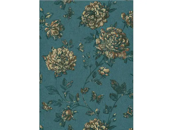 tapet floral verde erismann profi selection 633536