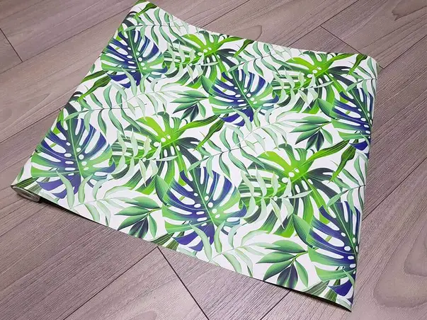 tapet frunze verzi tropical