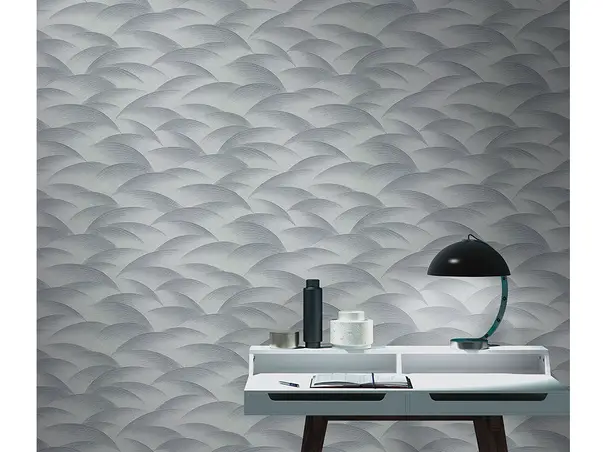 tapet gri argintiu pentru birou