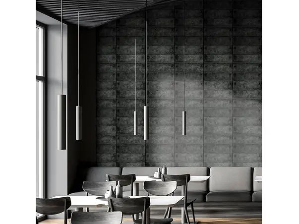 tapet gri imitatie beton