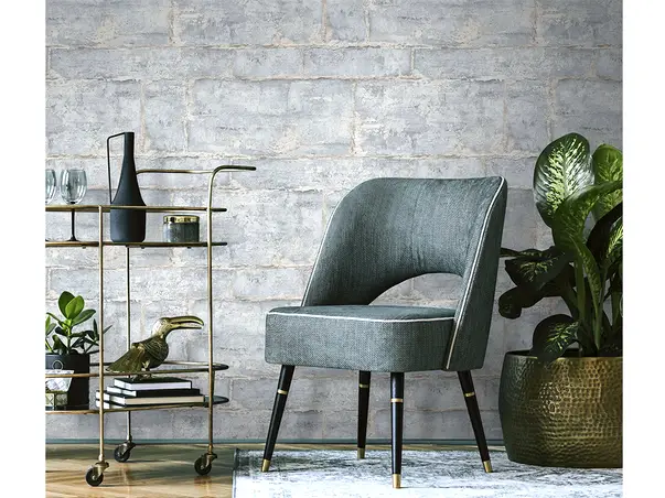 tapet gri imitatie piatra