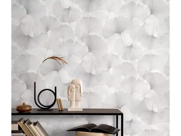 tapet hol cu model gri