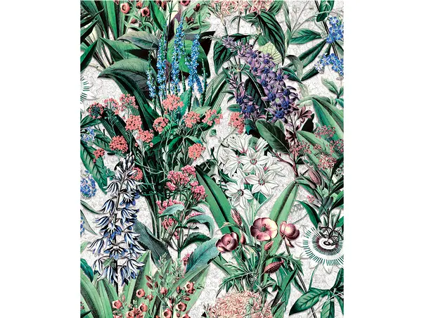 tapet hol cu plante verzi