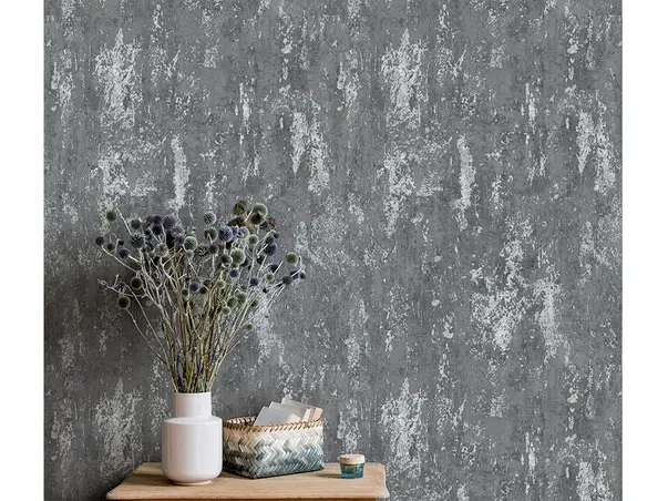 tapet hol decorativa gri