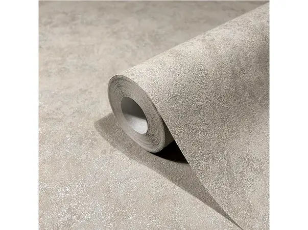 tapet imitatie decorativa greige