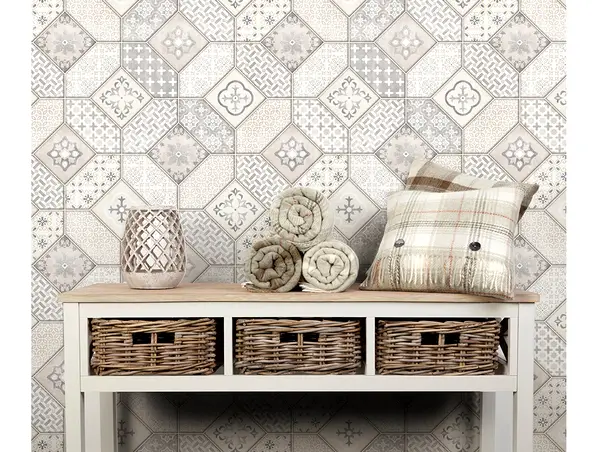 tapet imitatie faianta decorativa bej erismann 631502