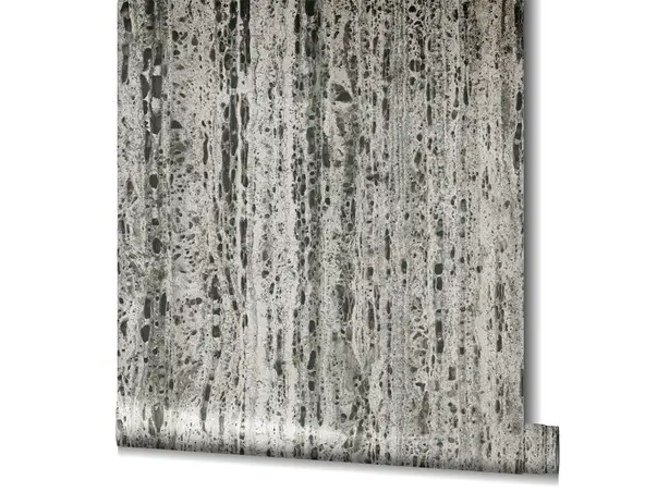 tapet imitatie piatra gri inchis