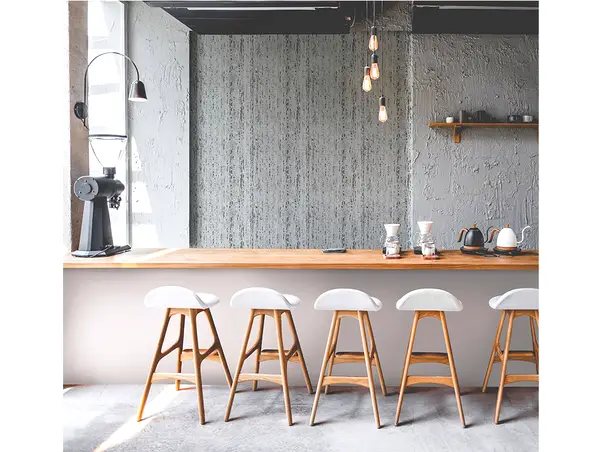 tapet imitatie piatra pentru decor in stil industral