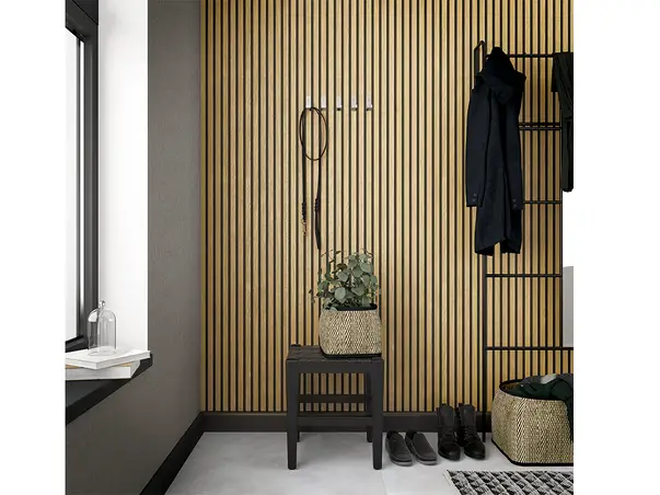 tapet imitatie riflaje din lemn marburg