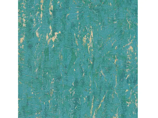 tapet imitatie tencuiala decorativa verde turcoaz aurum 57603