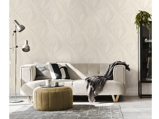 tapet living crem 1021837