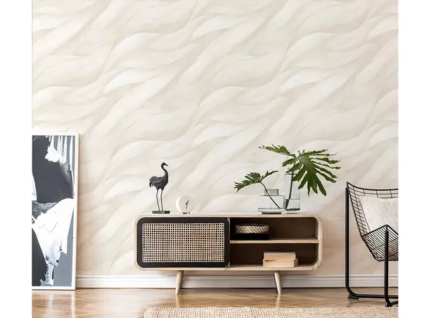 tapet living crem elegant